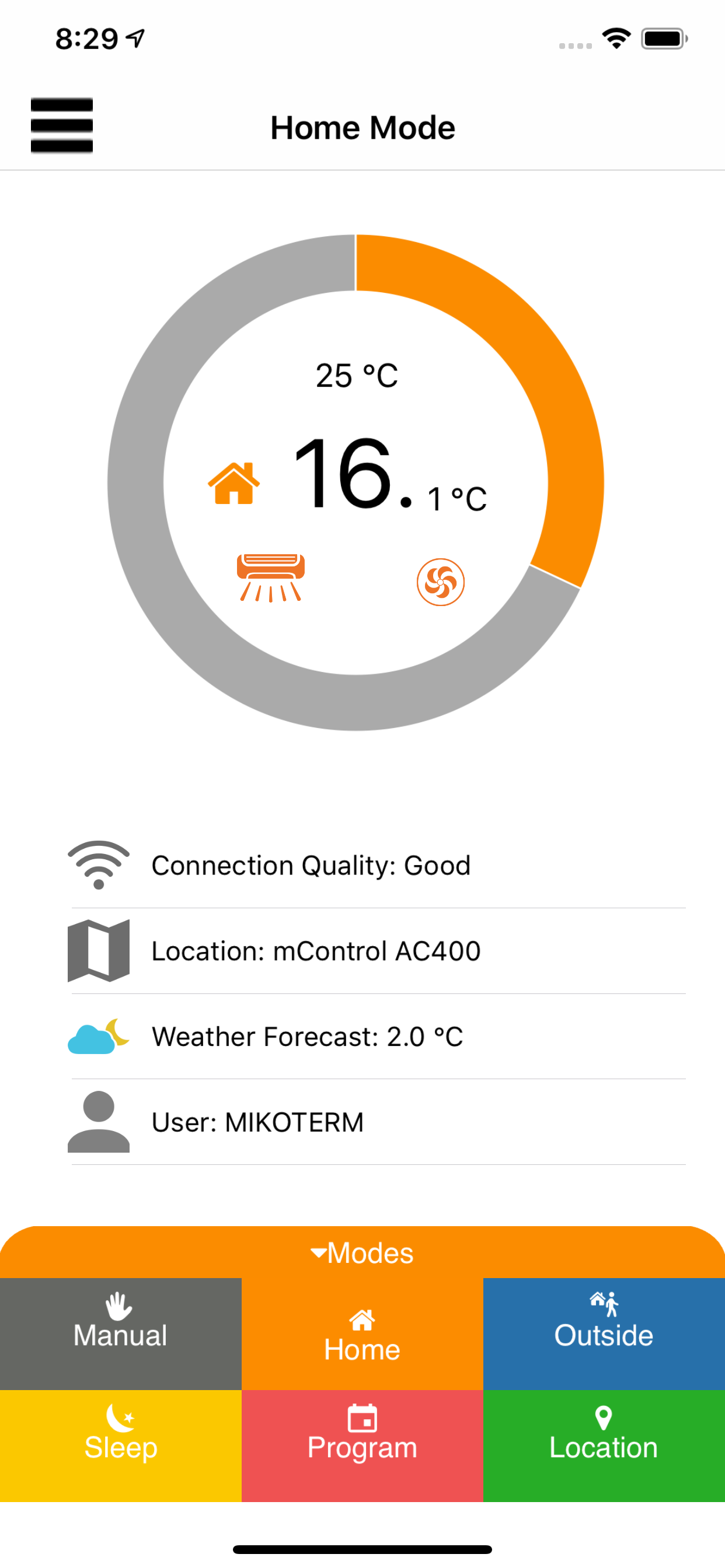 mC AC400 screenshot 4