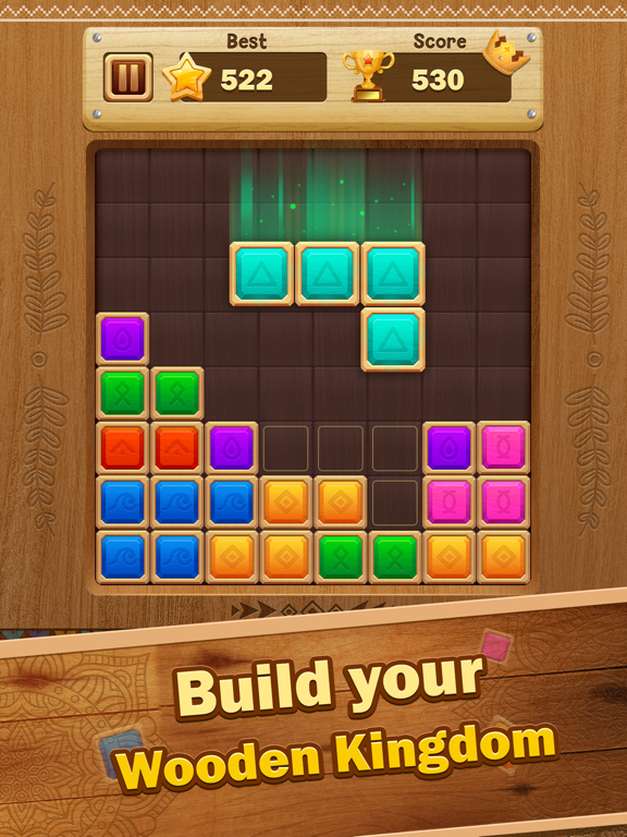 Screenshot #4 pour Block Puzzle:  Collect Crowns