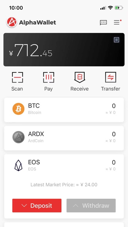 Alpha Wallet by Ard