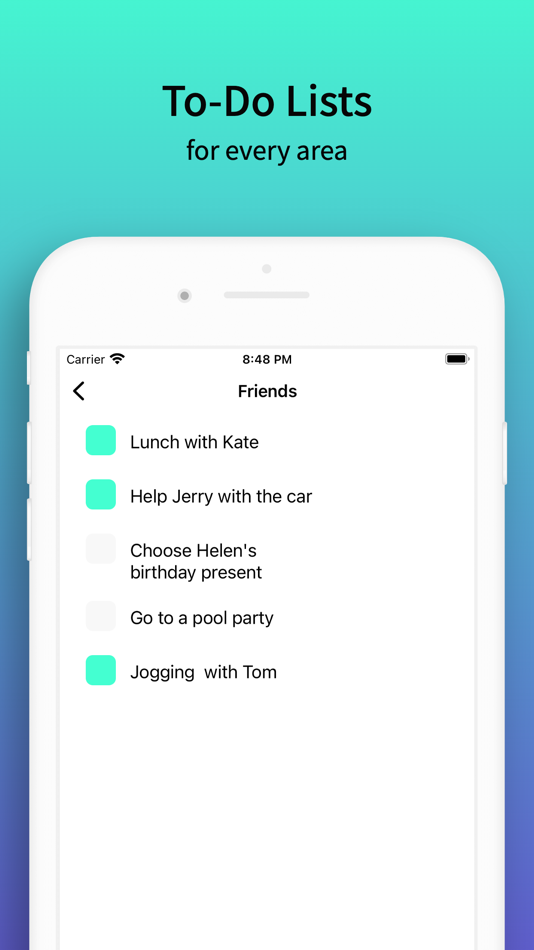#3. Balance: To-Do Lists (iOS) Podle: Anastasiia Strekalova