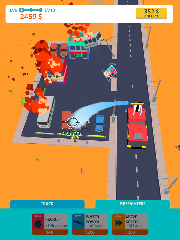 Idle Firetruck iPad screenshot