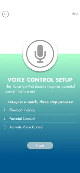 Game screenshot Voice Control Set Up apk