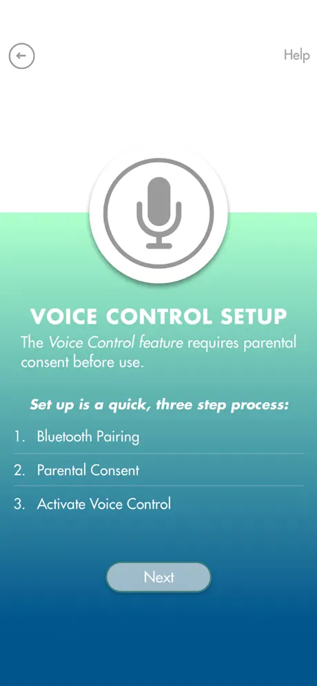 Voice Control Set Up