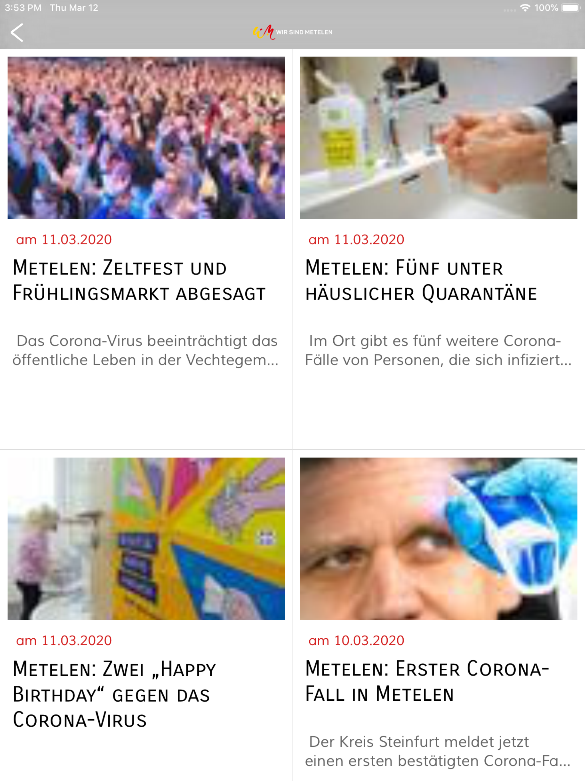 Metelen-App