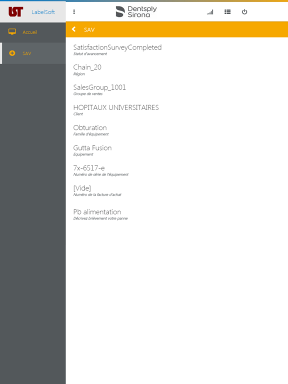 Screenshot #5 pour Dentsply Sirona SAV
