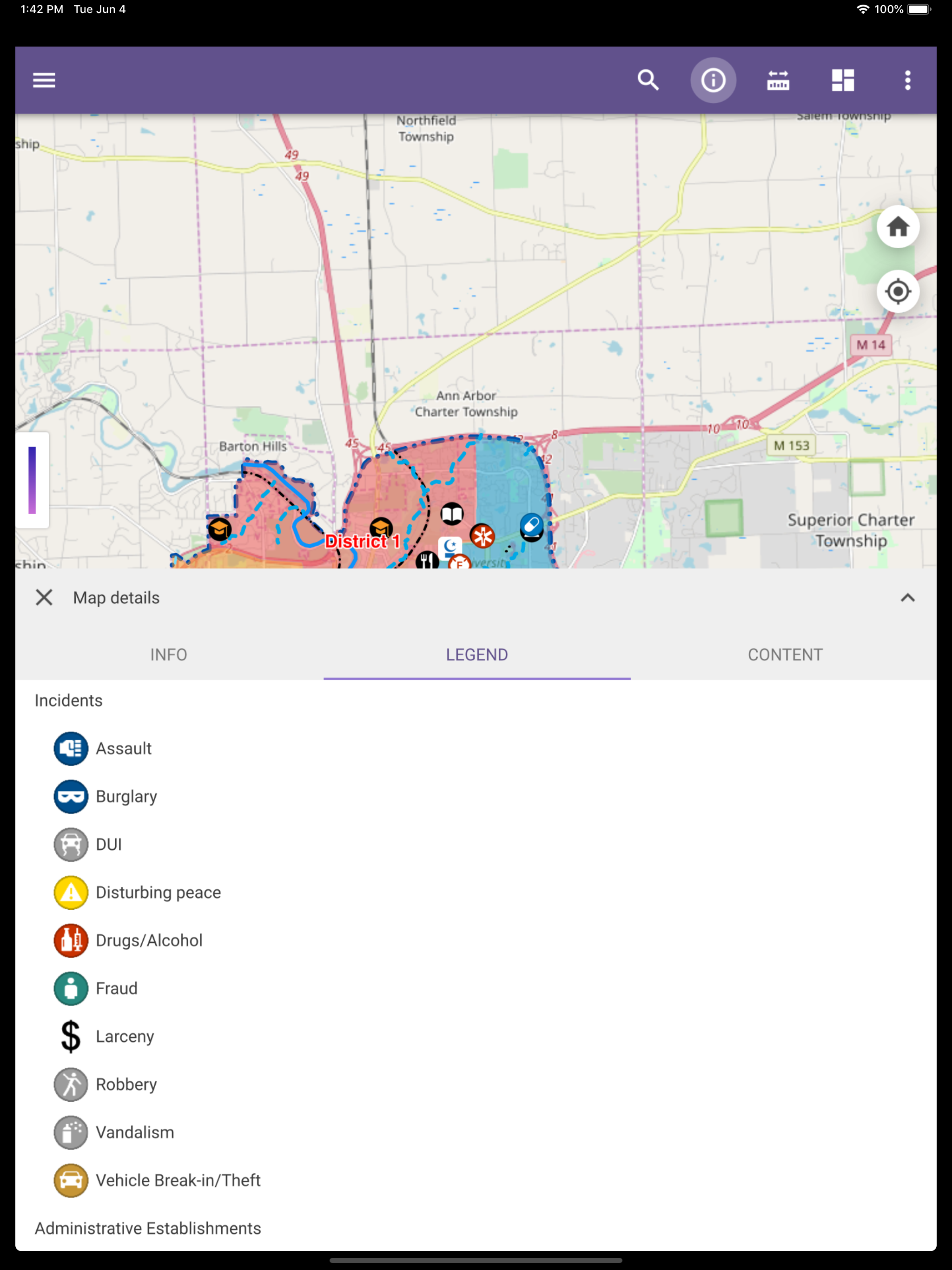 City Map - Ann Arbor