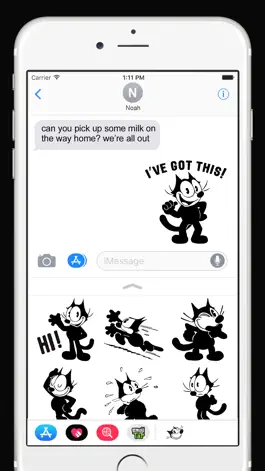 Game screenshot Felix the Cat Classic Stickers apk