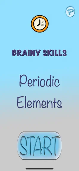 Game screenshot Brainy Skills Periodic Element apk