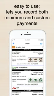 pay off debt by jackie beck iphone screenshot 2