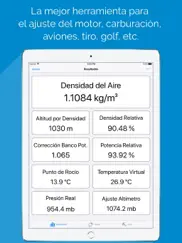 medidor de densidad del aire ipad capturas de pantalla 1