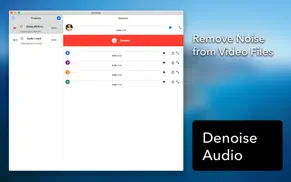 denoise audio - noise removal iphone capturas de pantalla 2