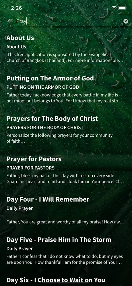Pray the Word