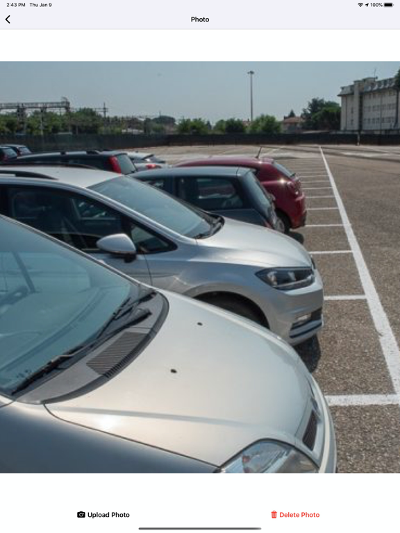 Retrieve Parking iPad screenshot 5 - Navigation app