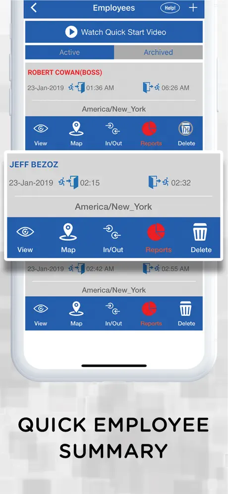 iTimePunch Plus Time Sheet App