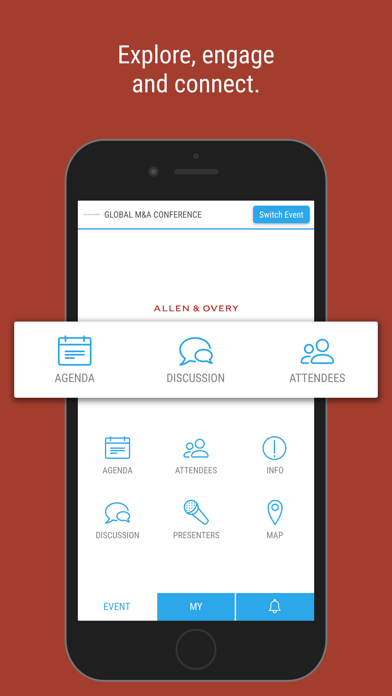 Screenshot #2 pour Allen & Overy Events App