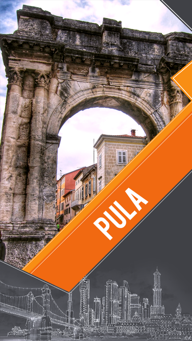 Pula Travel Guide App screenshot