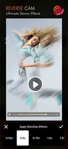Game screenshot Reverse Cam- Slow Motion Video mod apk