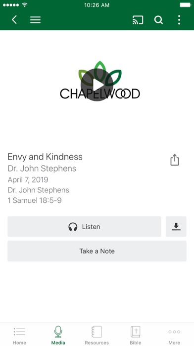 Chapelwood Discipleship Screenshot