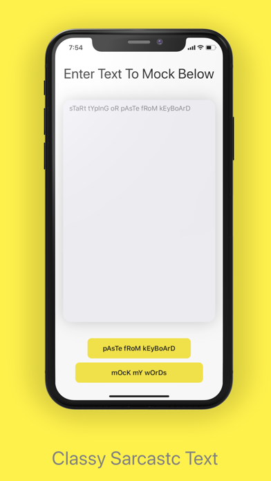 Screenshot #1 pour Mock My Words