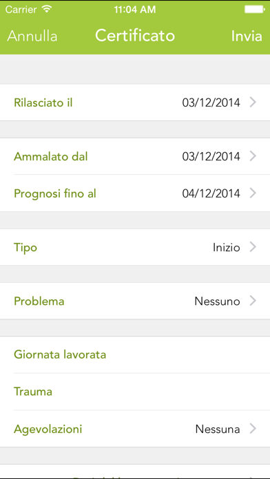 drCLOUD Certificati Screenshot
