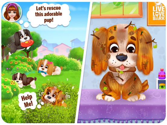 Puppy Pet Story: DayCare Game iPad app afbeelding 8