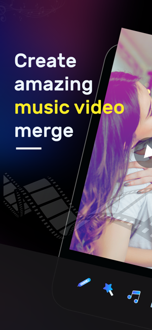 Merge Videos - Add Music