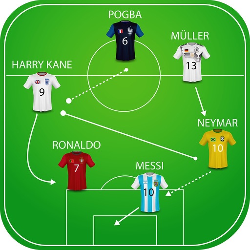 Football Team Builder & Lineup iOS App