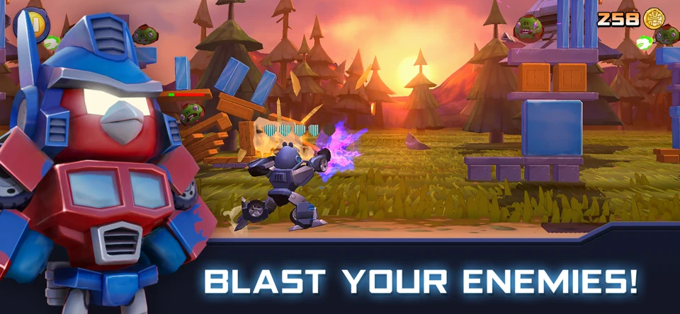 Angry Birds Transformers App Store search result