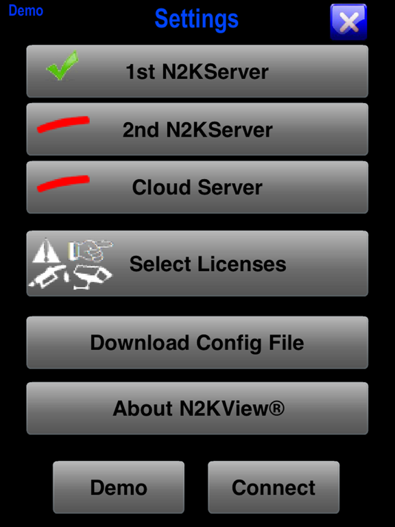 N2KView® Mobile iPad screenshot