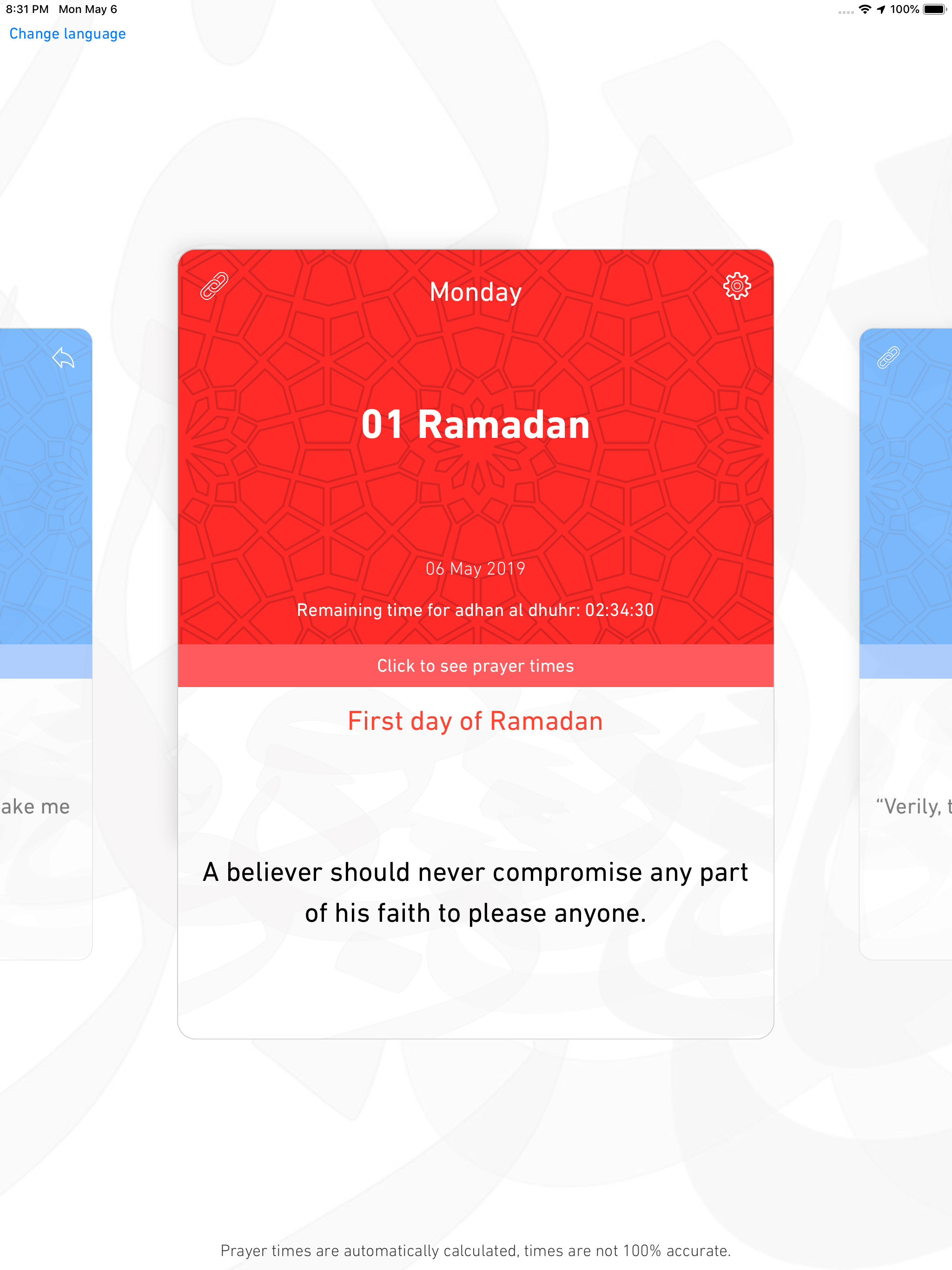 Imsakyet Ramadan 2021 screenshot 10
