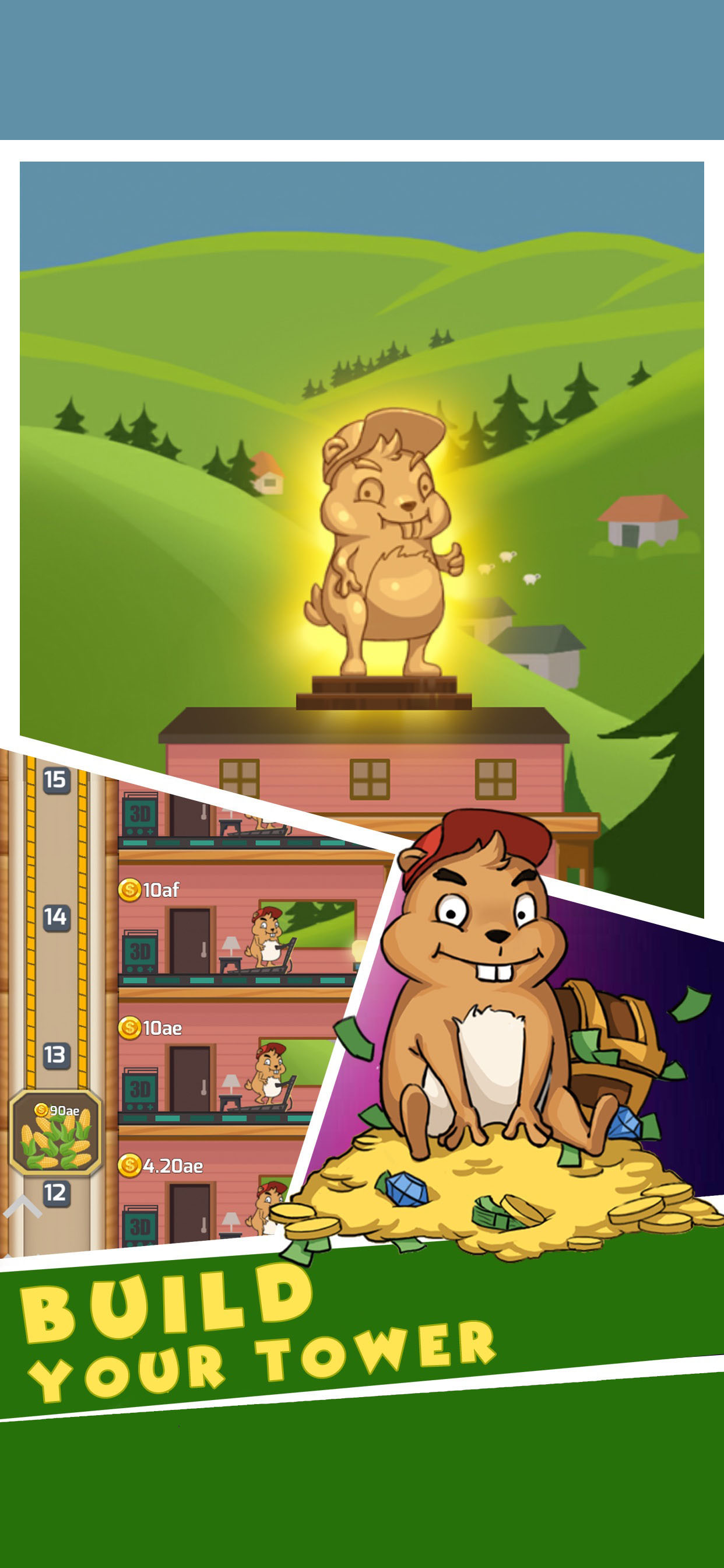 Idle Miner Power Tycoon Tower