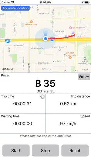 Bangkok Taxi-meter screenshot 4