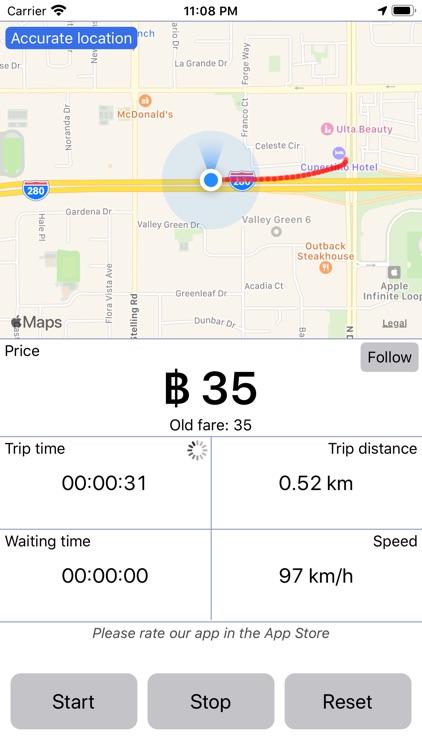 Bangkok Taxi-meter screenshot-3