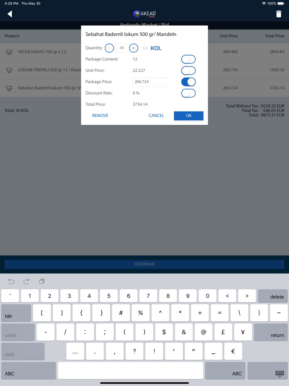 iPad screenshot