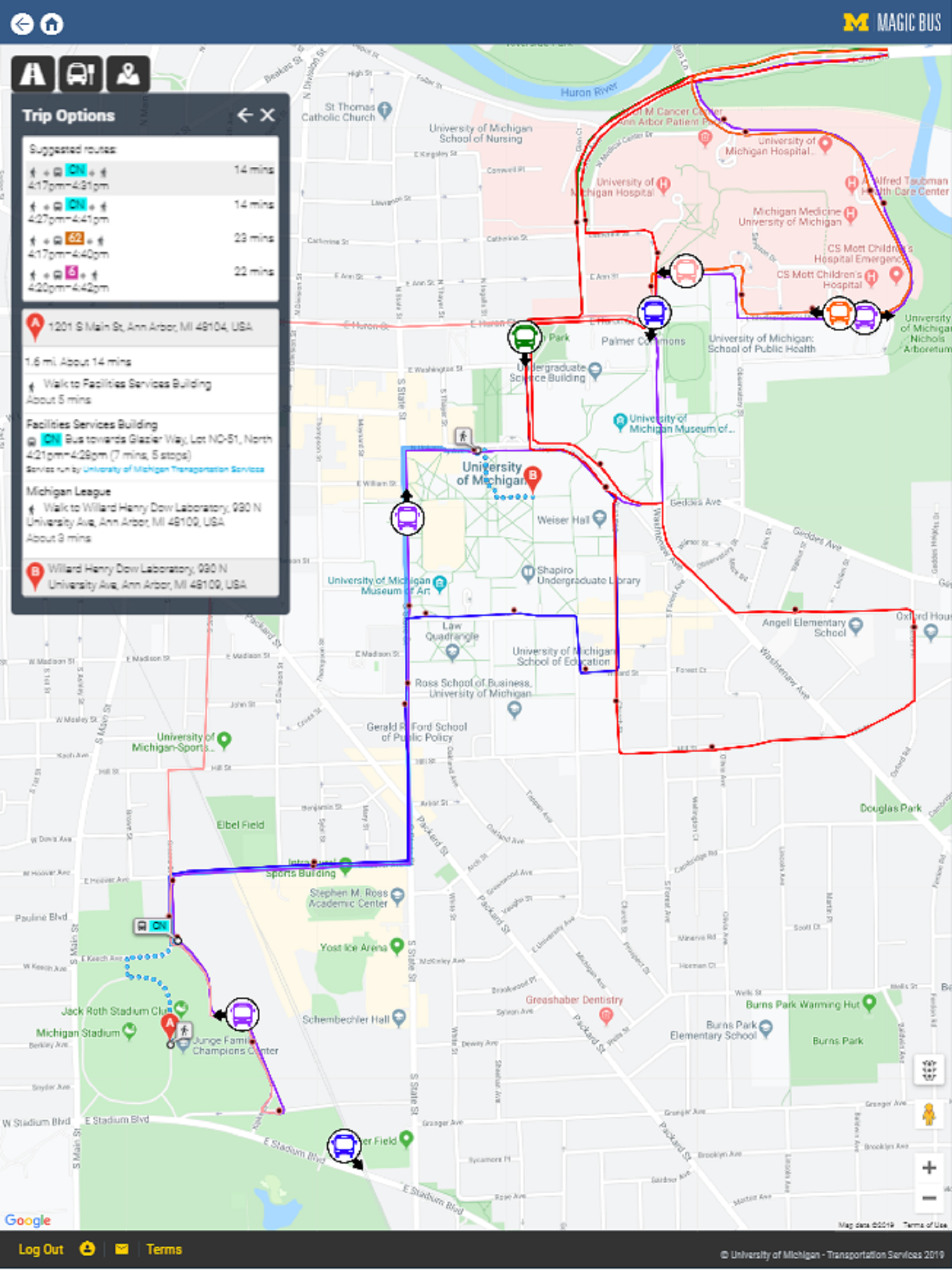 U-M Magic Bus