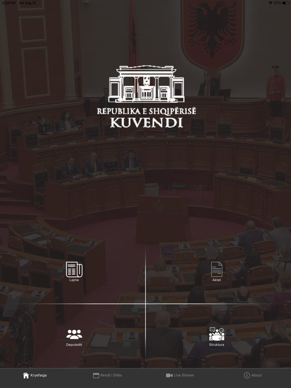 Screenshot #4 pour Kuvendi i Shqiperisë