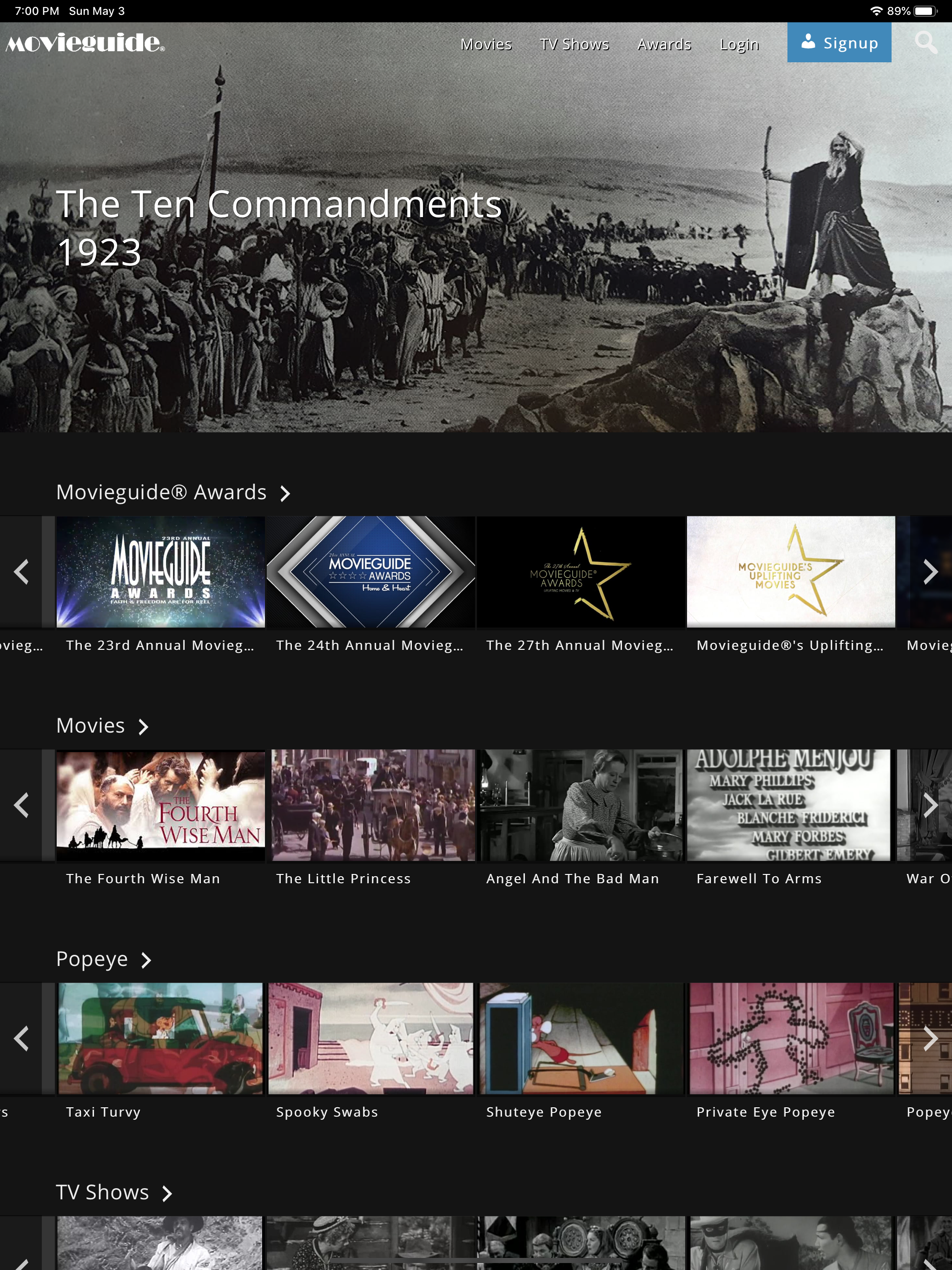 Movieguide® Premiere screenshot 4