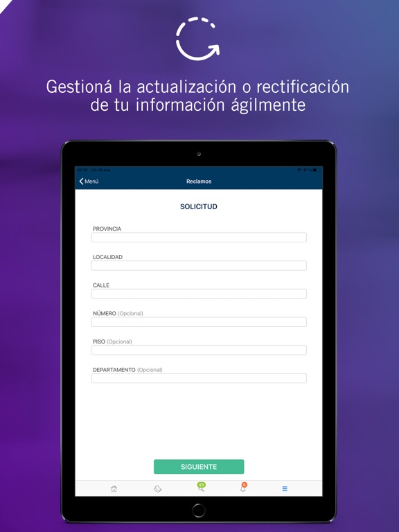 Mi Nosis Situación Crediticia iPad screenshot 6 - Finance app