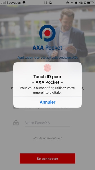 Screenshot #1 pour AXA Pocket