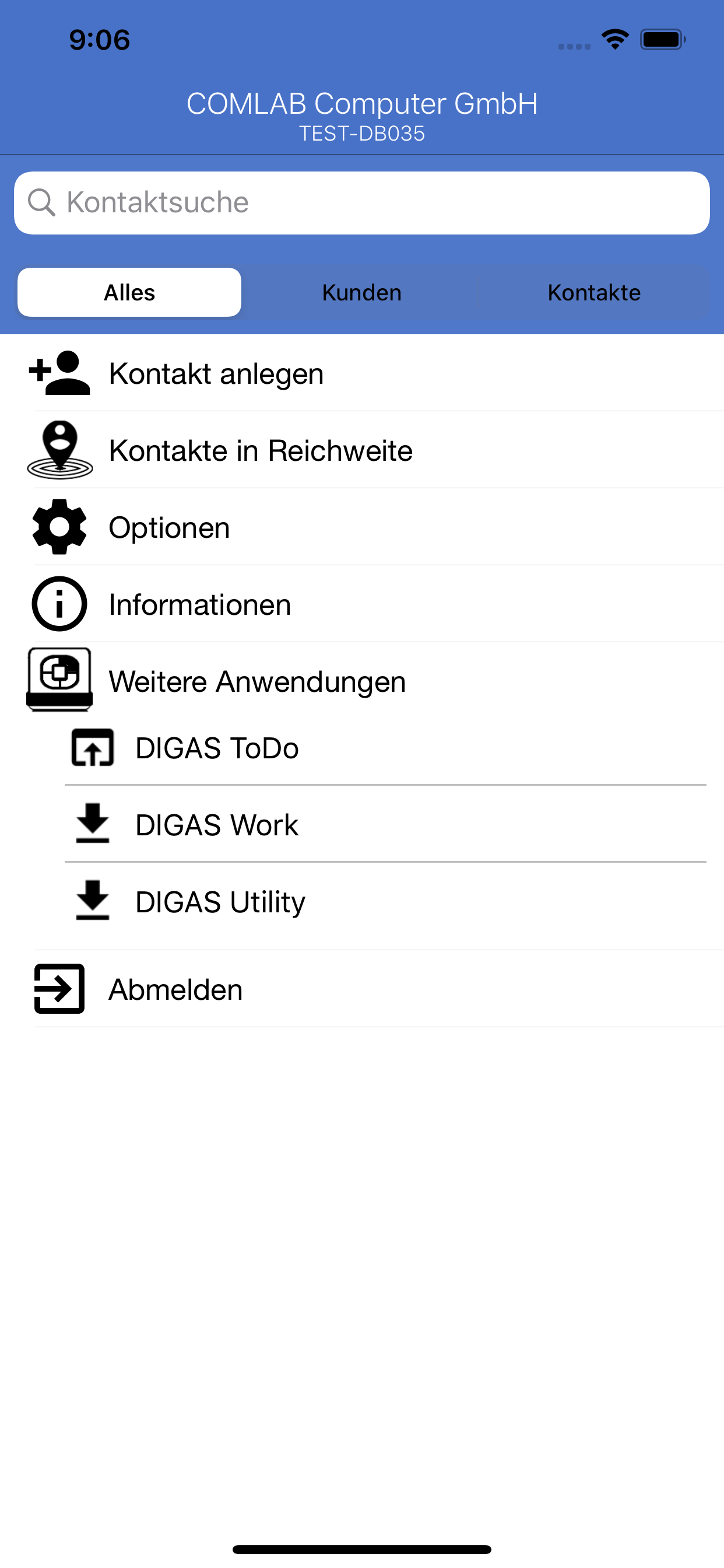 DIGAS Connect screenshot 3