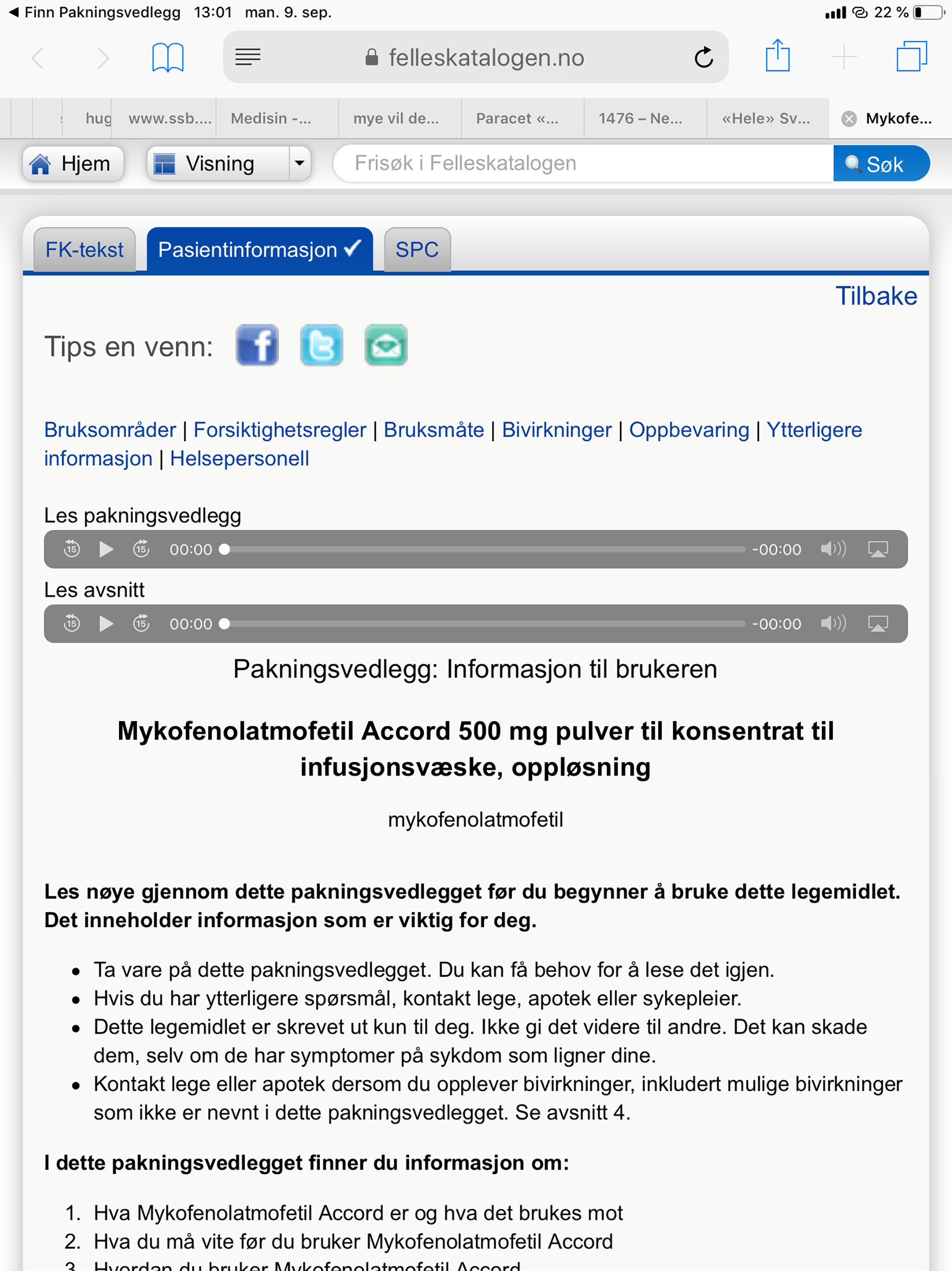 Finn Pakningsvedlegg