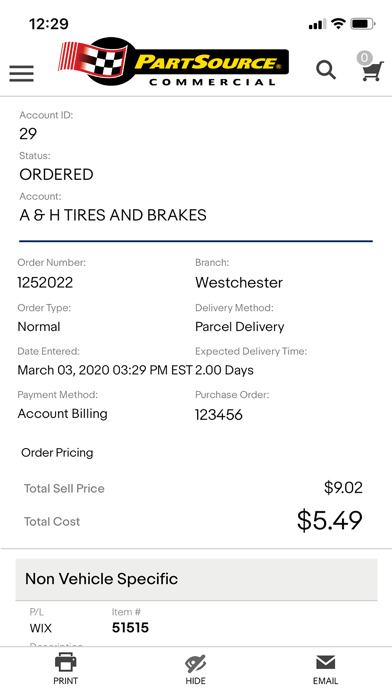 PartSource Xpress Screenshot 5 of 5