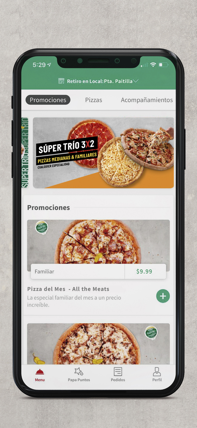 Papa Johns Pizza Panamá