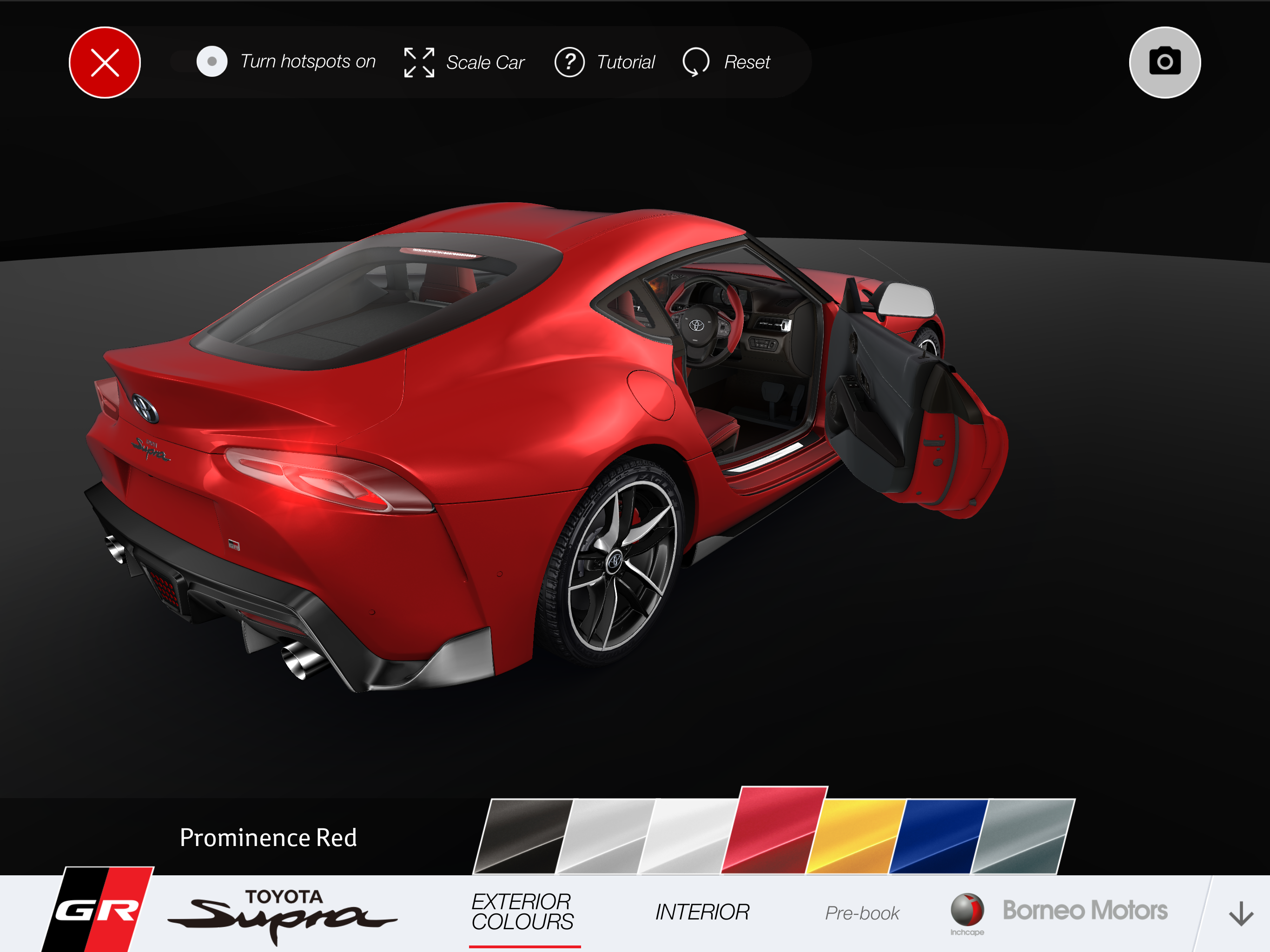 Toyota GR Supra Visualizer SG