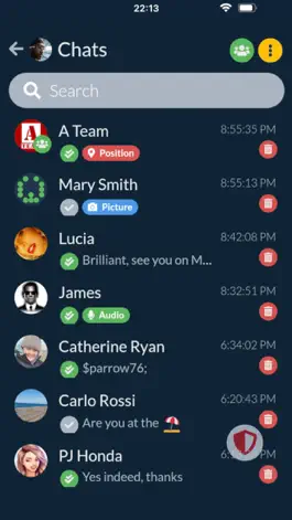 Game screenshot TopSecret Chat - OTR Messenger mod apk