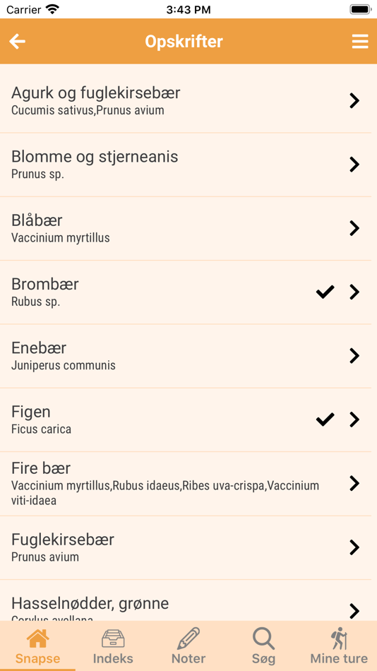 #2. Kryddersnapse (iOS) Bởi: BestCustomApps ApS
