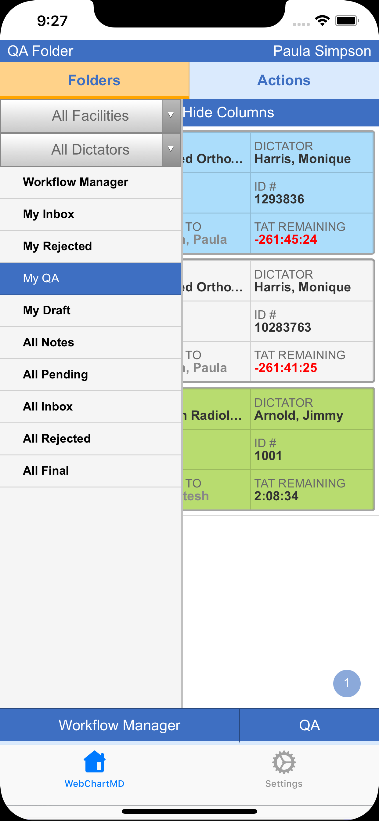 WebChartMD: Dictate and Review screenshot 9