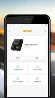 roav dashcam iphone screenshot 1
