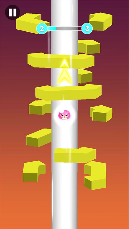 开心向上冲 - 跳跃向上小游戏