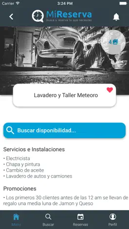 Game screenshot MiReserva apk